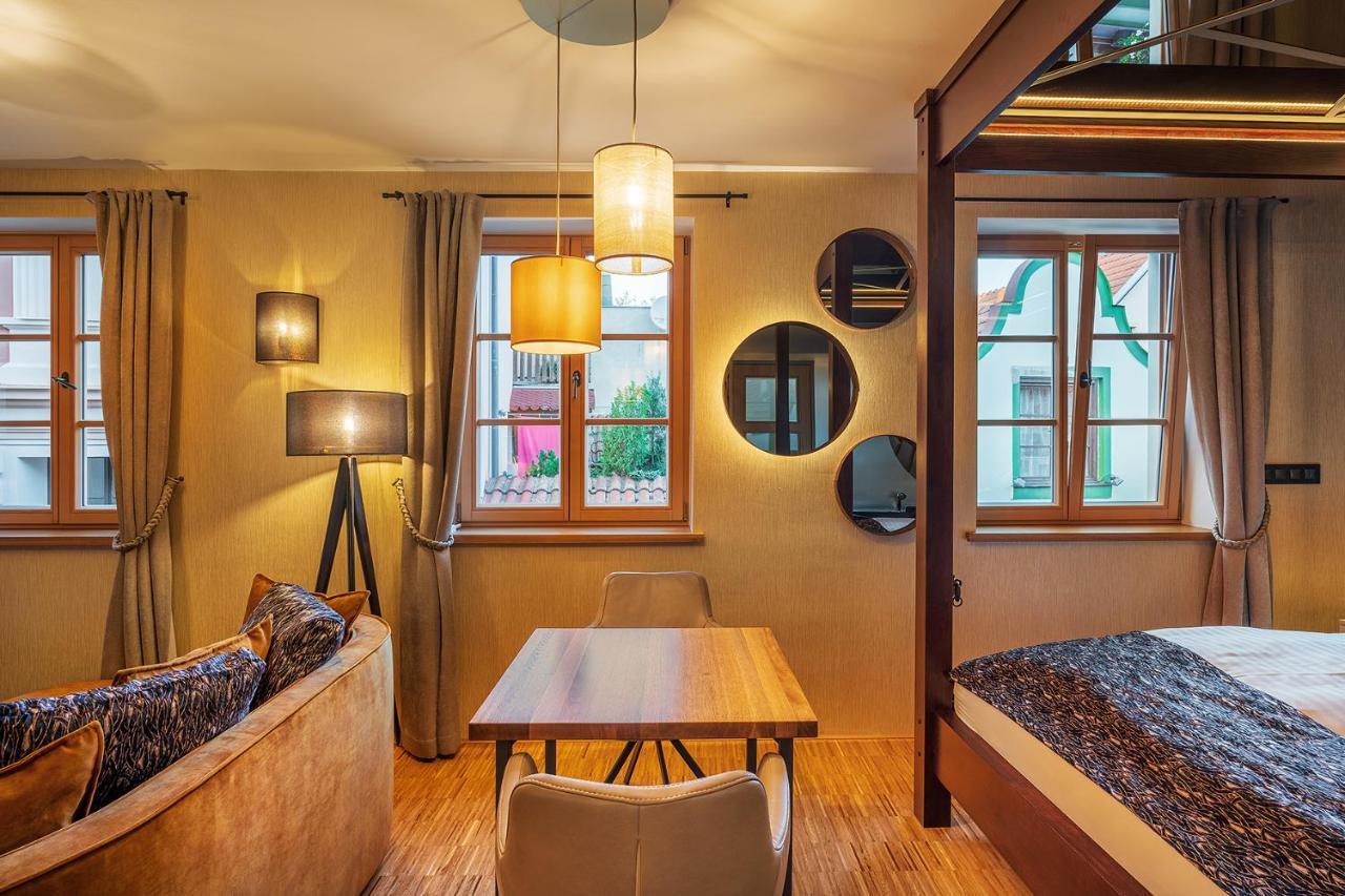 Hotel Bily Jednorozec Třeboň Dış mekan fotoğraf