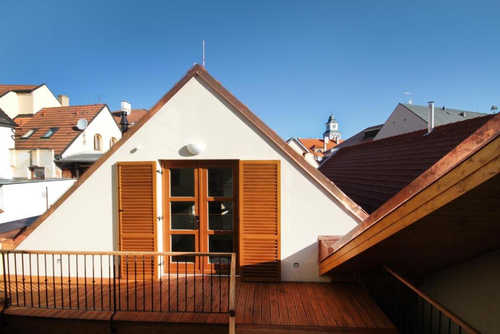 Hotel Bily Jednorozec Třeboň Oda fotoğraf
